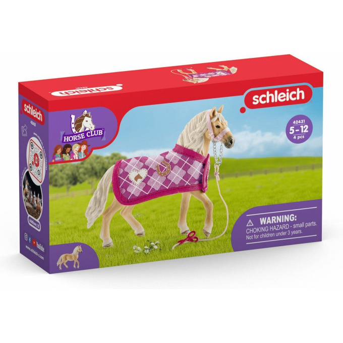 Schleich - Andaluský kůň s doplňky 42431