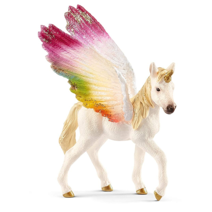 Schleich Bayala - Duhový jednorožec okřídlené hříbě