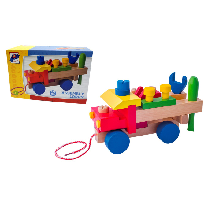 Woody - Dřevěné montážní auto