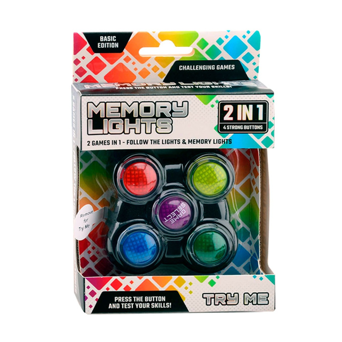 Hra – Memory Lights 2 v 1
