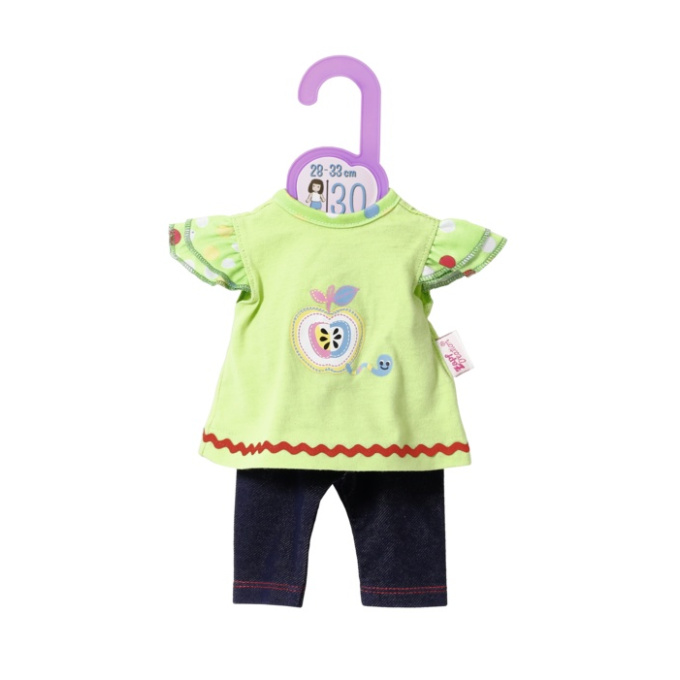 Dolly Moda - Šaty a legíny 30 cm