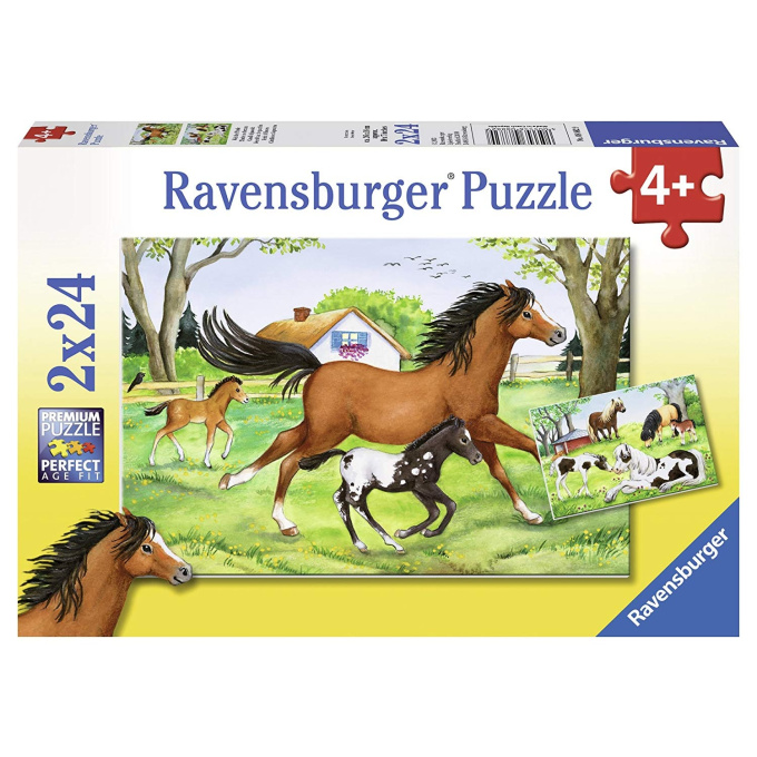 Puzzle 2x24 - Koně