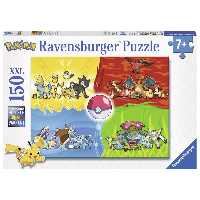 Puzzle 150 – Typy pokémonů