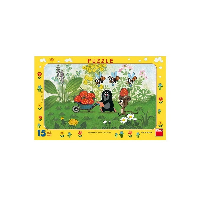 Puzzle 15 – Krtek na výletě