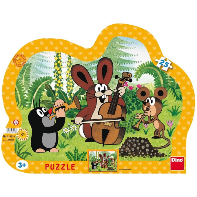 Puzzle 25 - Krtek muzikant