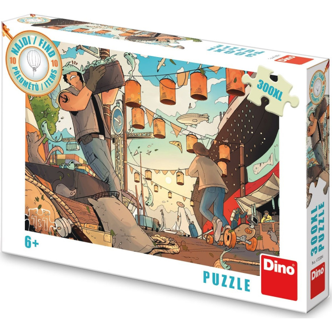Puzzle 300 XL – Najdi 10 Předmětů