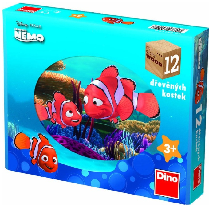 Nemo - Dřevěné kostky
