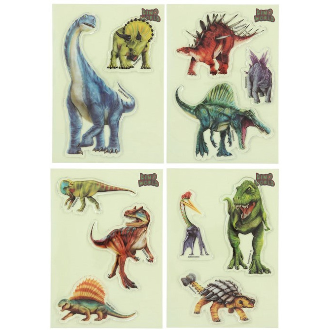 Dino World - 3D Nálepky