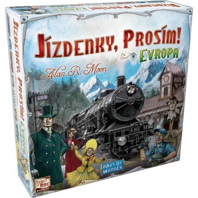 Hra – Jízdenky, prosím! Európa