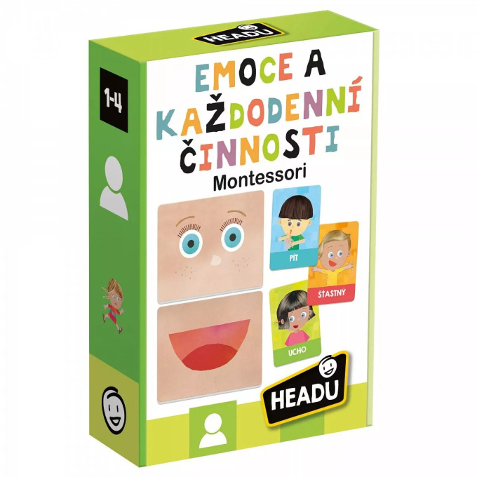 Kartičky Emoce a každodenní činnosti