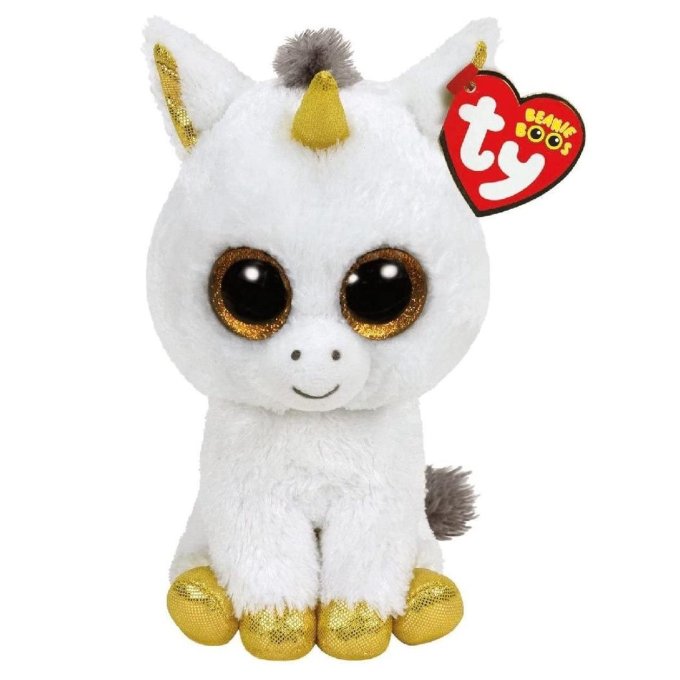 TY Beanie Boos - Plyšový jednorožec 15 cm