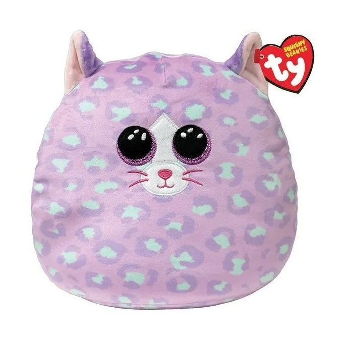 TY Squishy Beanies - Plyšová kočka 22 cm