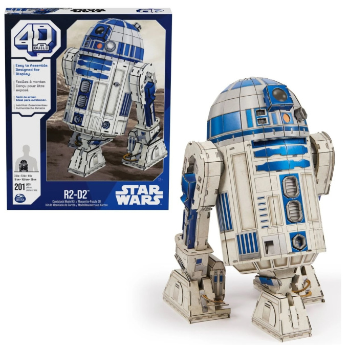 Stavebnice 4D Star Wars - Robot R2-D2