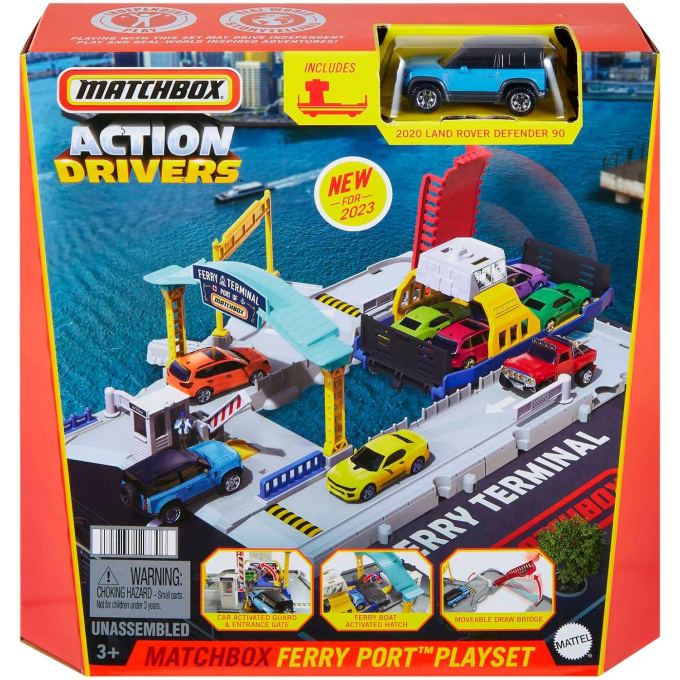 Matchbox – Action Drivers Ferry Port™Playset