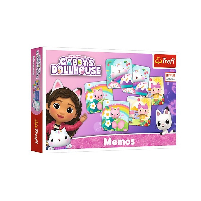 Pexeso – Gabby’s Dollhouse