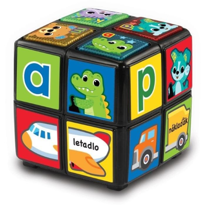 VTech - Otočná kostka se zvířátky