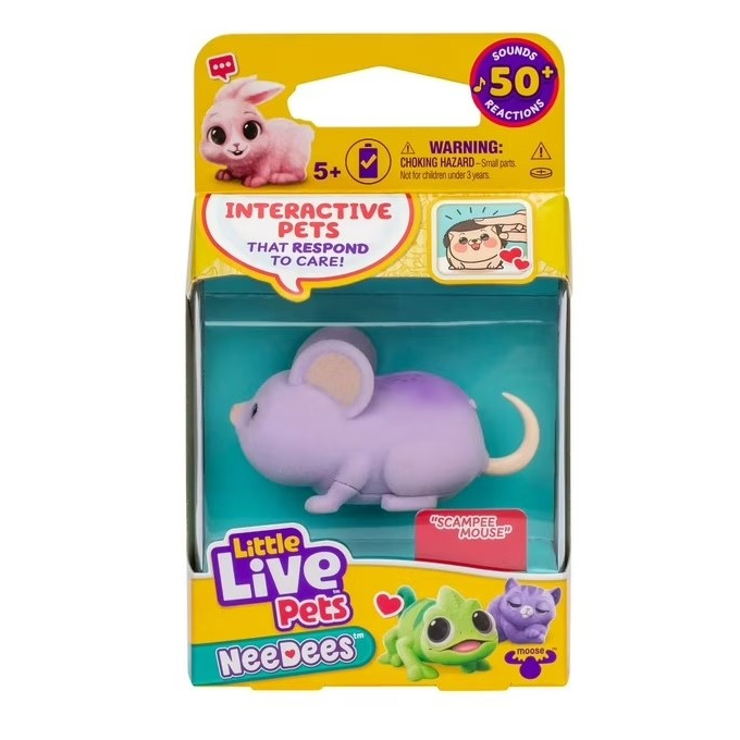 Little Live Pets – Interaktivní zvířátko Scampee Mouse