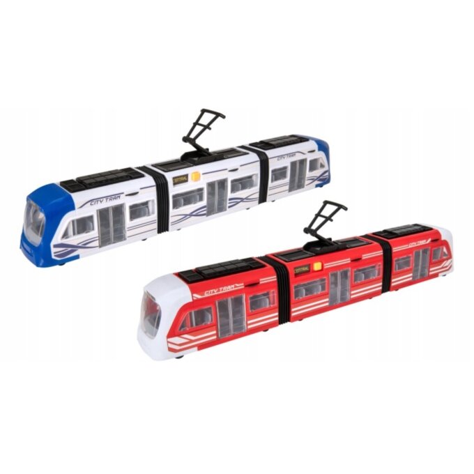 Tramvaj se zvukem a světly