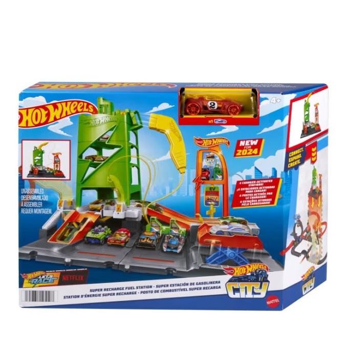Hot Wheels – Dobíjecí čerpací stanice