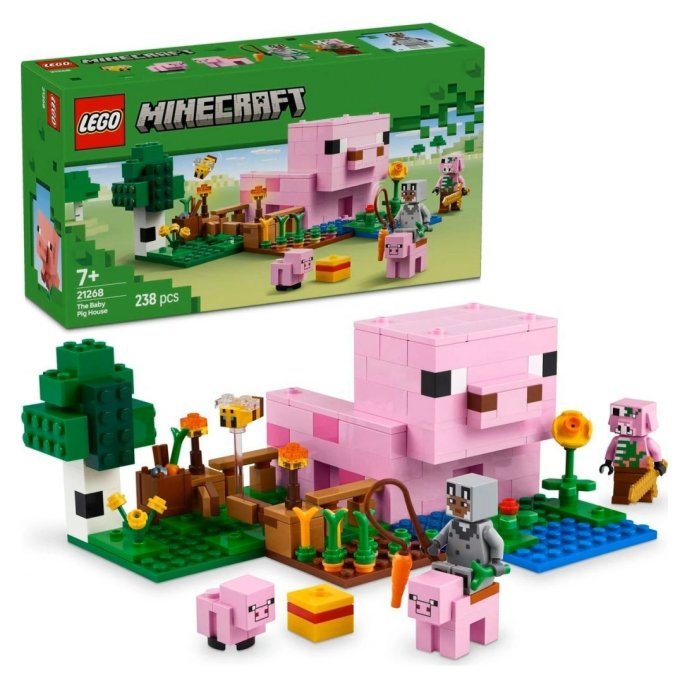 21268 Lego Minecraft – Domeček Prasátka