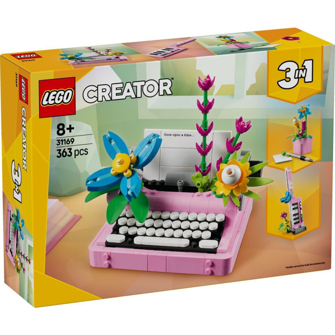 31169 Lego Creator – Psací stroj s květinami