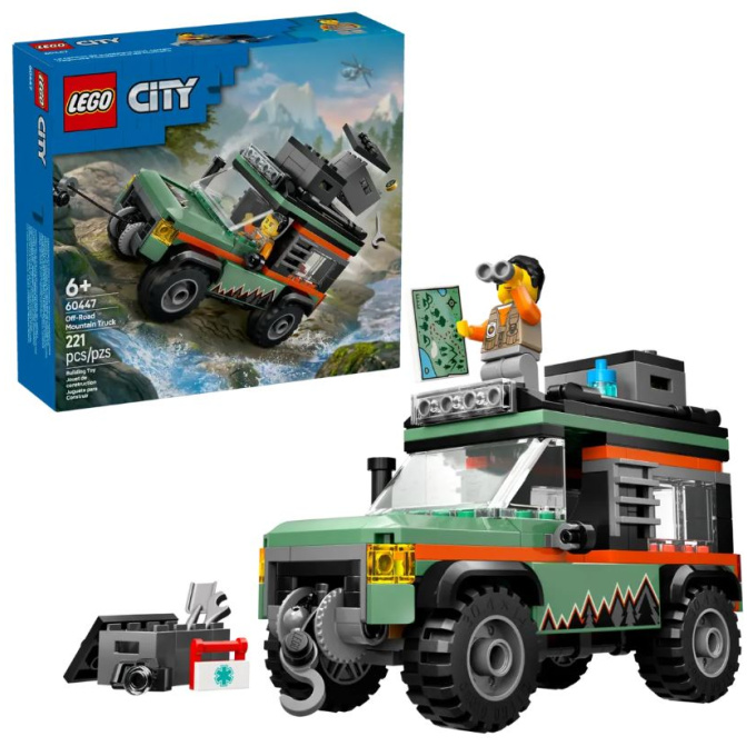 60447 Lego City – Terénní horské nákladní auto 4x4