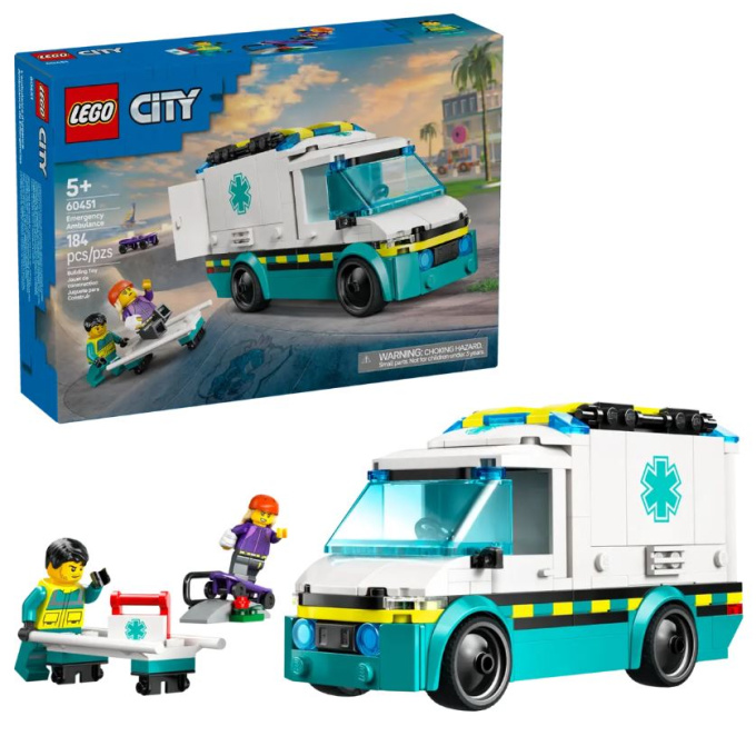 60451 Lego City – Sanitka