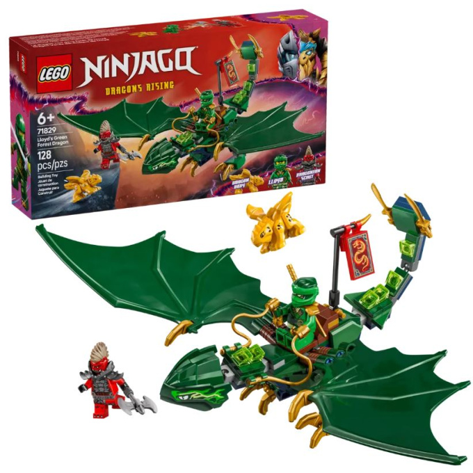 71829 Lego Ninjago – Lloydův zelený lesní drak