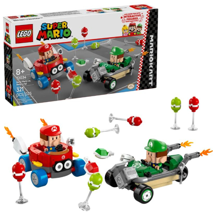 72034 Lego Super Mario – Baby Mario vs. Baby Luigi