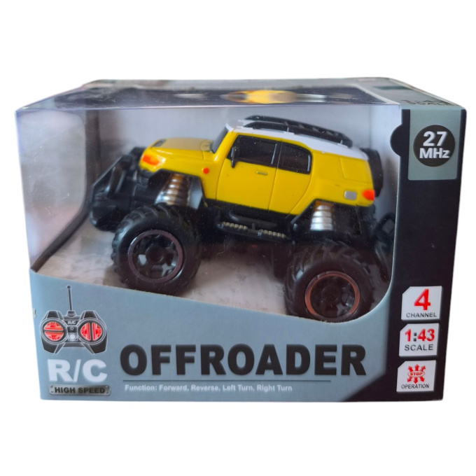 RC - Offroader 1:43 Žluté Auto