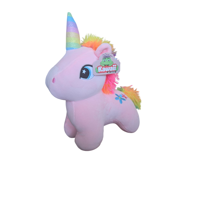 Plyšový jednorožec 24 cm Růžový