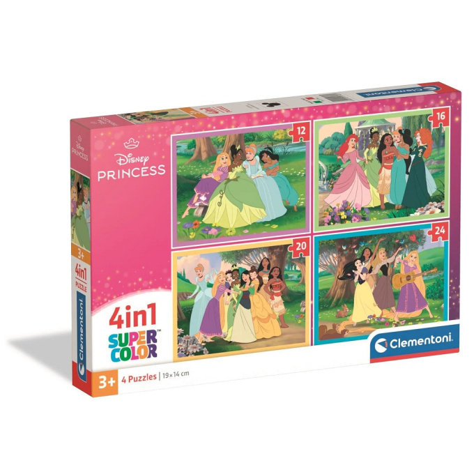 Puzzle 4V1 - Disney Princess