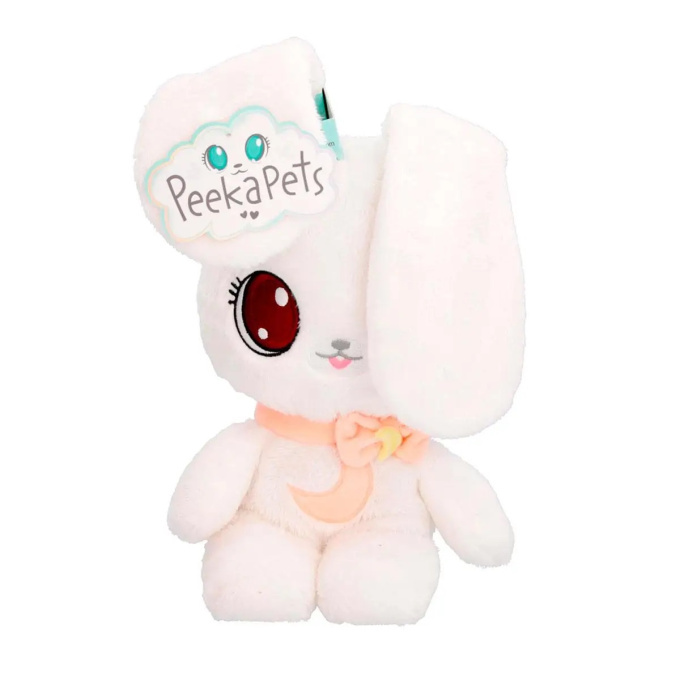 Plyšový zajíček 25 cm Bílý