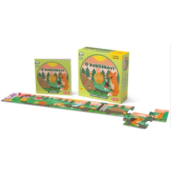 O koblížkovi - skládačka s pohádkou