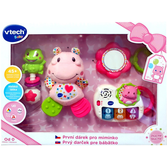 VTech – První dárek pro miminko – Růžový