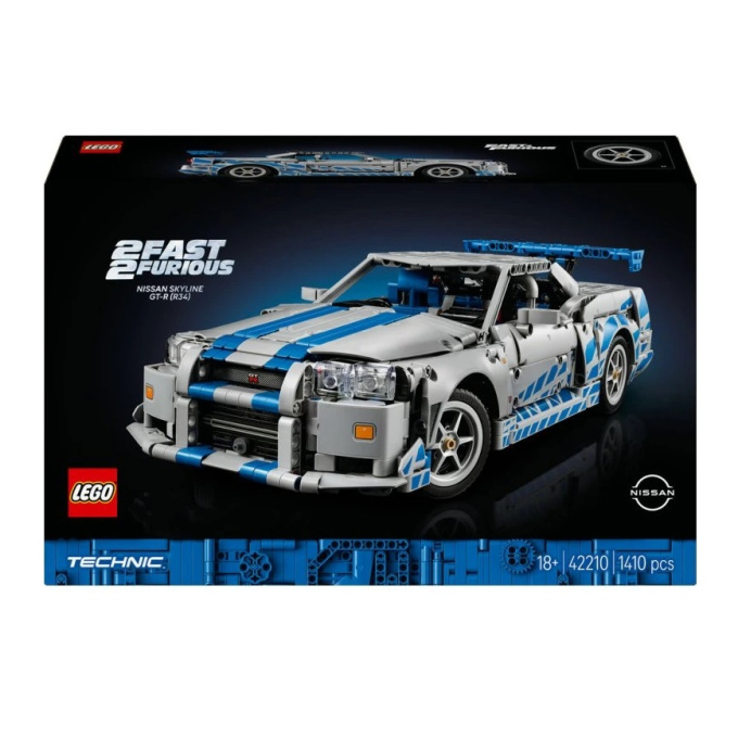 42210 Lego Technic - 2 Fast 2 Furious Auto Nissan Skyline GT-R (R34)