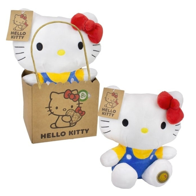 Hello Kitty - Plyšová postavička 27 cm Hello Kitty Modrá