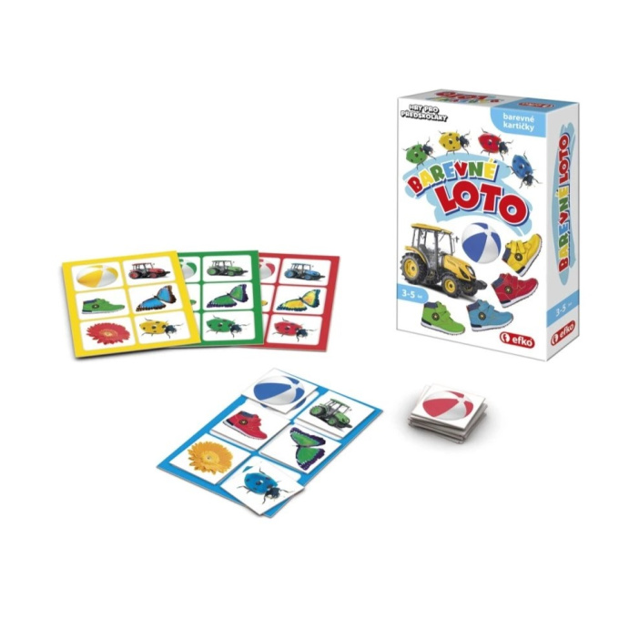 Hra – Barevné Loto