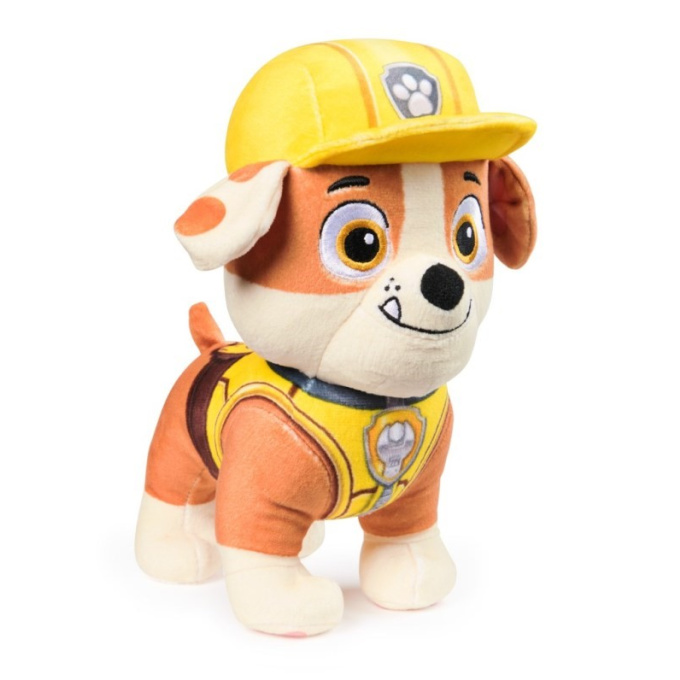 Paw Patrol – Plyšová postavička 18 cm Rubble
