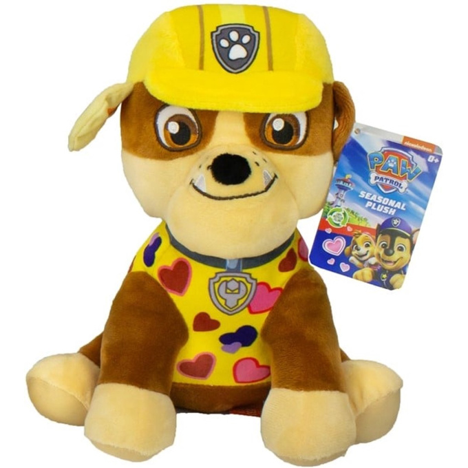 Paw Patrol – Plyšová postavička 25 cm Rubble