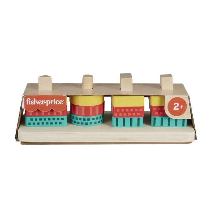 Fisher-Price - Dřevěná skládačka