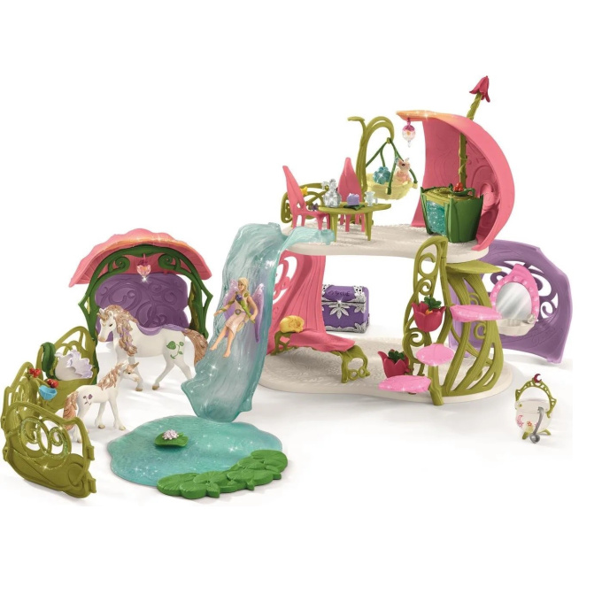 Schleich – Třpytivý květinový domek 42445