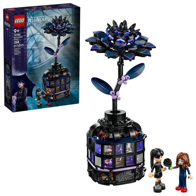 76784 Lego Wednesday – Černá jiřina