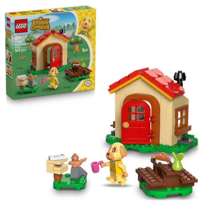 77058 Lego Animal Crossing – Goldie a její útulný dům