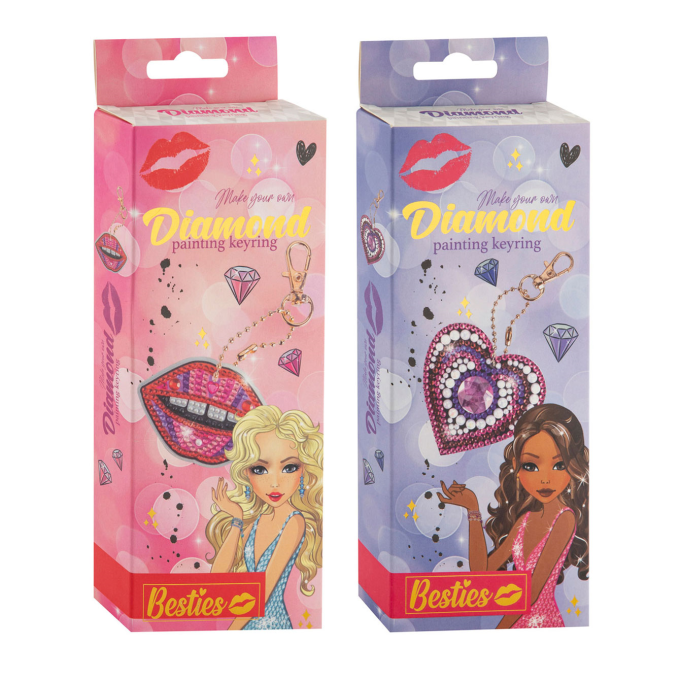 Besties – Mozaiková klíčenka