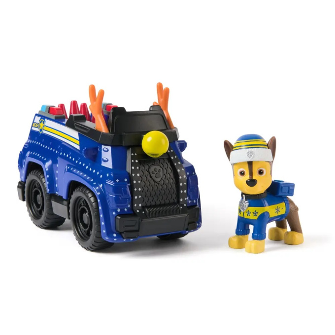 Paw Patrol - Vozidlo s figurkou Chase