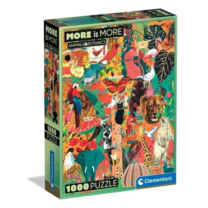 Puzzle 1000 – Zvířata a botanika