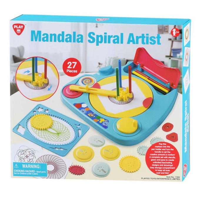 Mandala – Umělecké spirály