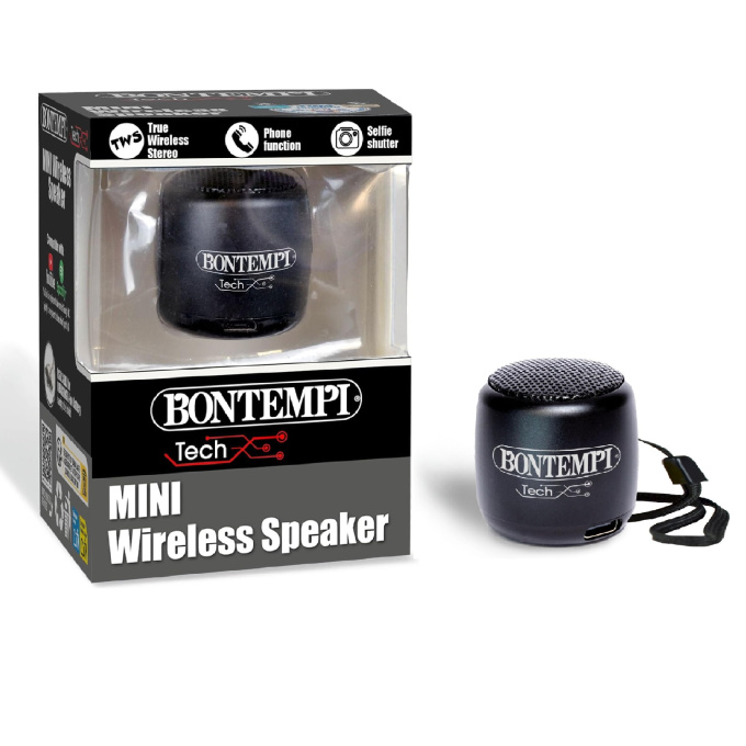 Bontempi – Mini reproduktor Černý