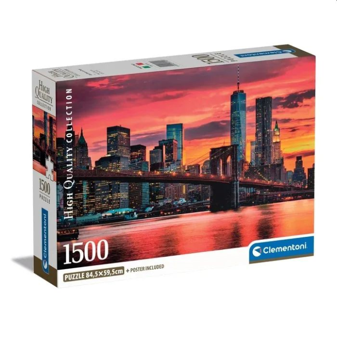 Puzzle 1500 – East River za soumraku